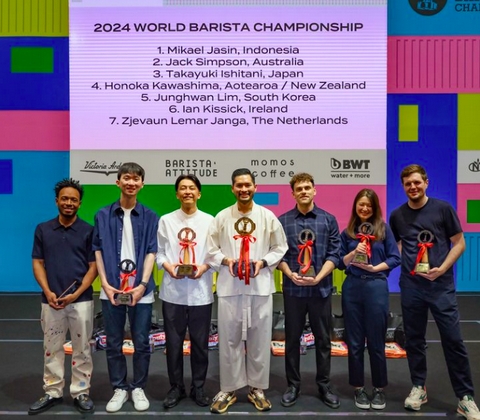 Mikael Jasin of Indonesia is crowned World Barista Champion 2024 - <p>In an unusual and enthralling Finals day in Busan, competition veteran Mikael Jasin of Indonesia claimed top spot by just ONE POINT over Jack Simpson of Australia. (Springboks at the Rugby World Cup s...</p>